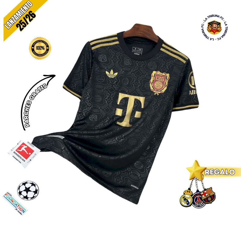 BAYERN MUNICH EDICIÓN ESPECIAL 125º BLACK 24/25 HOMBRE