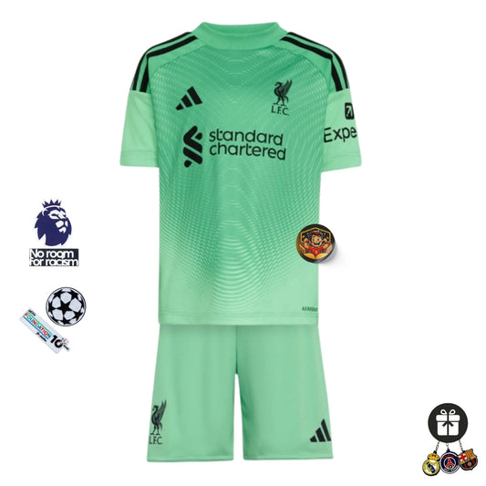 LIVERPOOL PORTERO I 25/26 CONJUNTO INFANTIL
