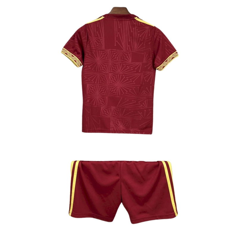MÉXICO EDICIÓN ESPECIAL DORADO ROJO 25/26 CONJUNTO INFANTIL
