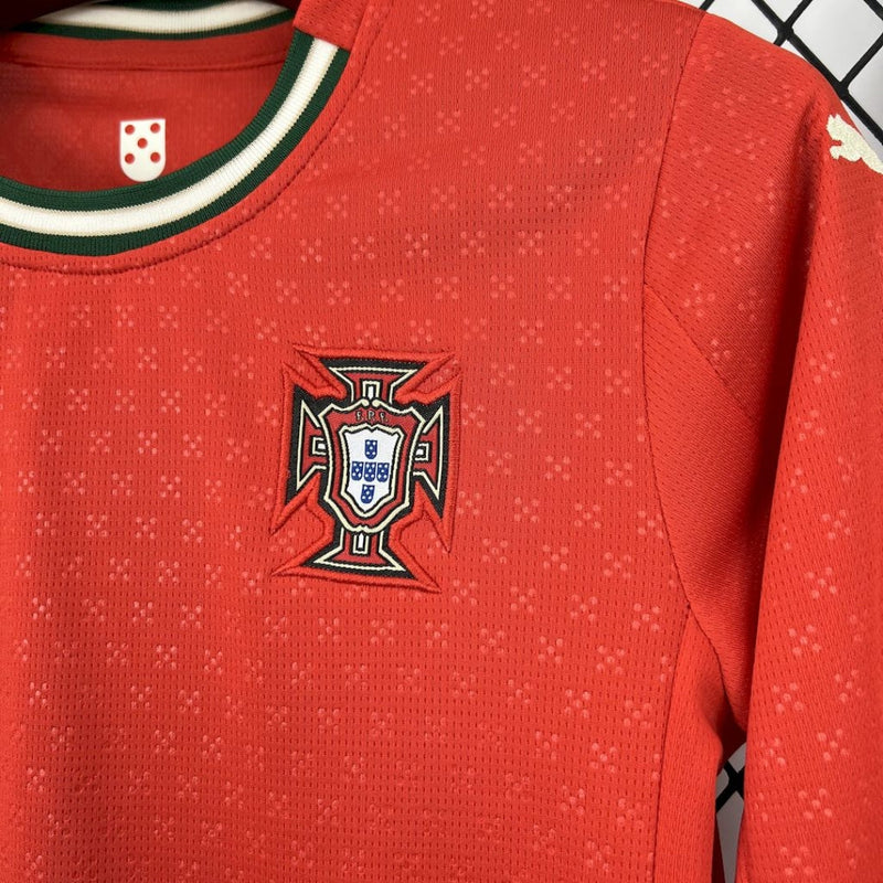 PORTUGAL I 25/26 CONJUNTO INFANTIL (MANGA LARGA)