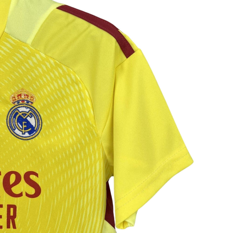 REAL MADRID PORTERO IV 25/26 CONJUNTO INFANTIL